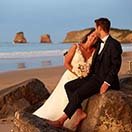 Nerea and Florian during the post-wedding photoshoot